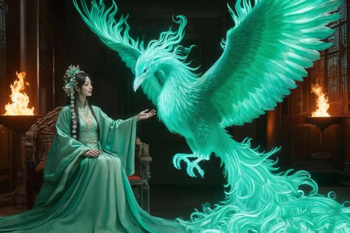 青鸾引魂：道家超度仪式中的祥瑞符号与升仙隐喻