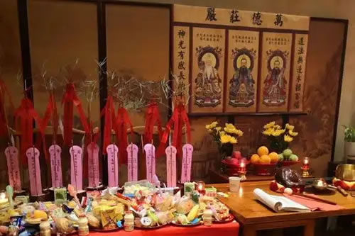 道教超度供品的选择与摆放禁忌
